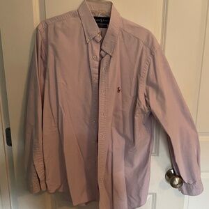 Ralph Lauren lavender long sleeve dress shirt
